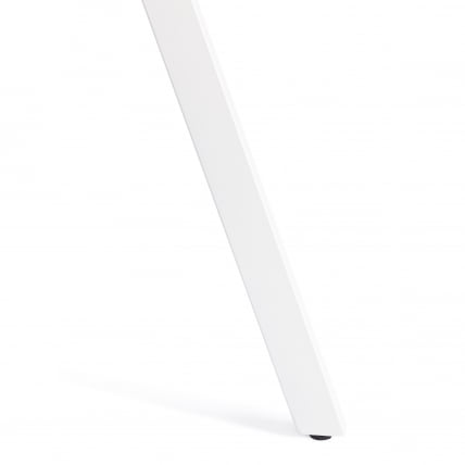 Стол VIGO ЛДСП/HPL/металл, 120 x 80 x 30 х 30 х 75 см, Мрамор светлый/белый_10