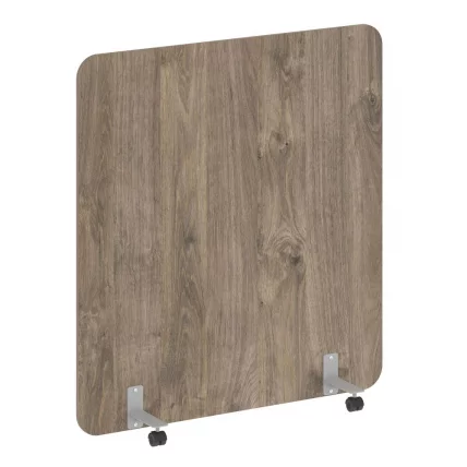 Перегородка на металлических опорах, на роликах R-line DP.R-140-150 Тиквуд Темный_0