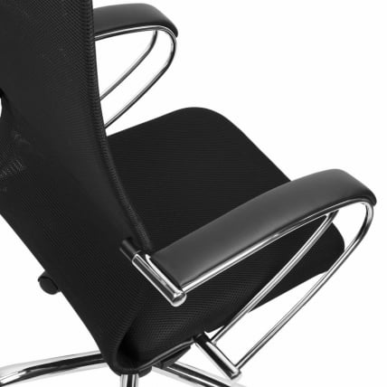 Кресло руководителя BRABIX PREMIUM Ultimate EX-800 хром Черное_5