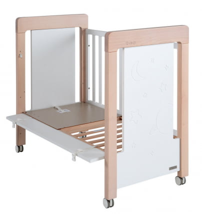 Кроватка 120x60 с LED-подсветкой Micuna Magic Mum Relax Water wood/White_4