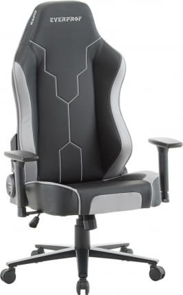 Кресло геймерское Everprof Rapid Экокожа Серый_6
