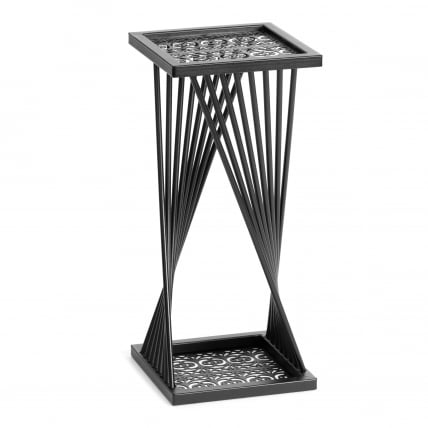 Кофейный стол Osteria/Остерия металл, черный, 25,5х25,5х59 см_0