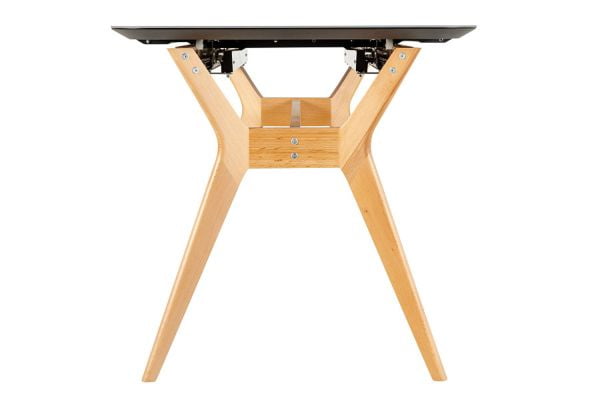 Стол раскл. Нарвик Glass 120-150 Automatic Natur/Dark matte glass_9