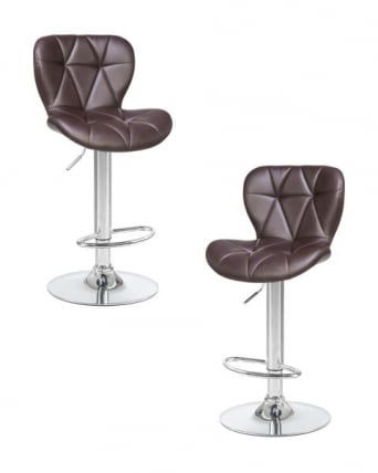 Стул барный DOBRIN BARNY (коричневый) 2 шт_0