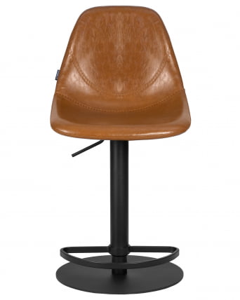 Стул барный DOBRIN ROME (коричневый винтажный PU (MS09))_5