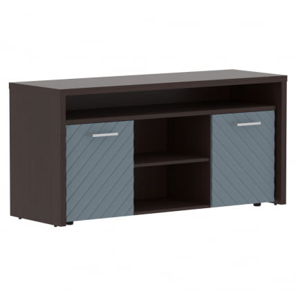 Тумба с фригобаром Torr LUX TLTF-3D Венге Магия Серо-голубой_0