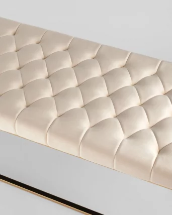 Банкетка ИНСИГНИЯ велюр Бежевый_5