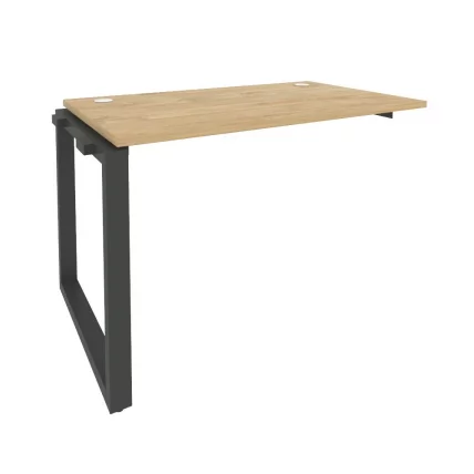 Наборный элемент рабочей станции на О-образном м/к ONIX O.MO-1.NRS-2.7 Тиквуд Светлый/Антрацит_0