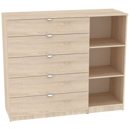 Комод Калисто(К41)1147х1352х468ручкаторцеваяТР-2(ЯШС) / Калисто(K41)1147х1352х468ручкаторцеваяTR-2(ЯШС)_1