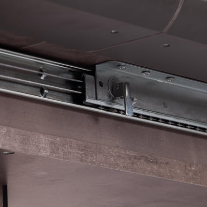 Стол обеденный SKAT ЛДСП/МДФ, 120-160х80х75 см, Оникс/Графит_9