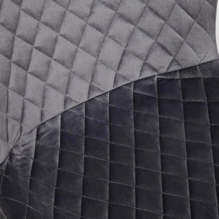 Стул QUINCY (mod. 8272) / 1 шт. в упаковке металл/ткань, 49х53х84,5 см, серый (G-062-40)/черный_4