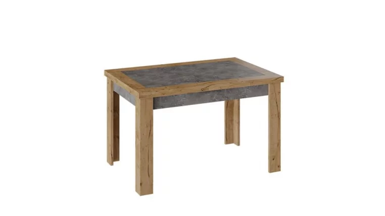 Стол обеденный Хьюстон тип 4 Дуб Вотан/Моод Темный_0