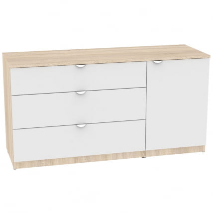 Комод Калисто(К49)699х1352х468ручкаторцеваяТР-2(ДСС-Белый) / Калисто(K49)699х1352х468ручкаторцеваяTR-2(ДСС-Белый)_0