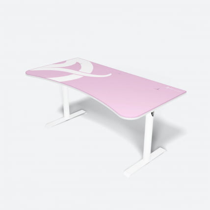 Стол для компьютера Arozzi Arena Gaming Desk - White-Pink_0