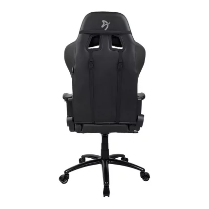 Геймерское кресло Arozzi Inizio Black PU Grey logo_5