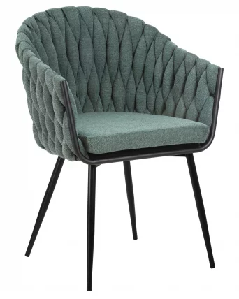 Стул обеденный DOBRIN MATILDA Зеленая ткань LAR 275-23_0