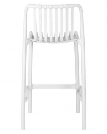Стул полубарный DOBRIN CHLOE Белый_4