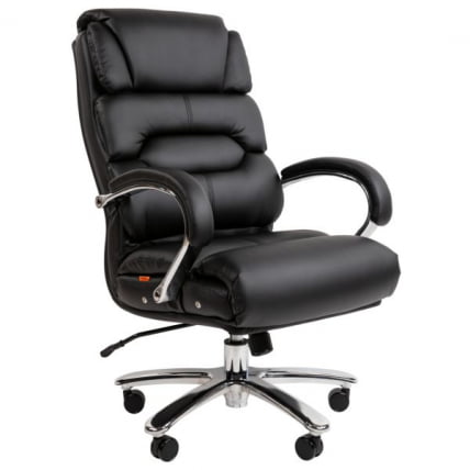 Кресло руководителя CHAIRMAN 409 экокожа Черный_0