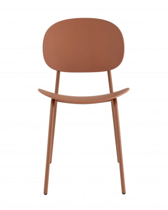 Стул Edie пластик коричневый NP_1