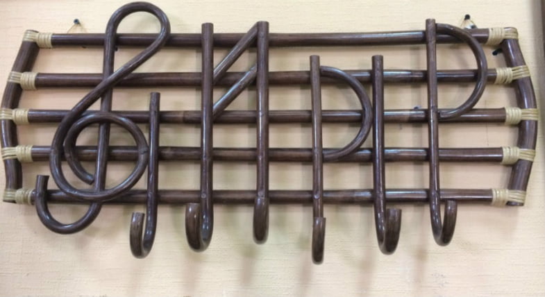 Вешалка Мелодия 25/04 темно коричневый_0