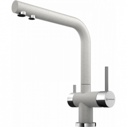 Смеситель Omoikiri Nagano-Ev Латунь/Гранит/Эверест_0