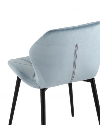 Стул Эдвин велюр пыльно-голубой 4 шт_6