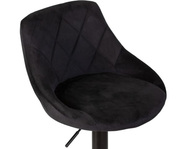 Стул барный DOBRIN LOGAN BLACK (черный велюр (MJ9-101)) 2 шт_7