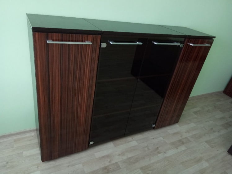 Тумба с фригобаром MTF 140 Макассар/Венге Магия_6