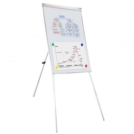 Доска-флипчарт магнитно-маркерная BRAUBERG Extra (70х100 см)_1