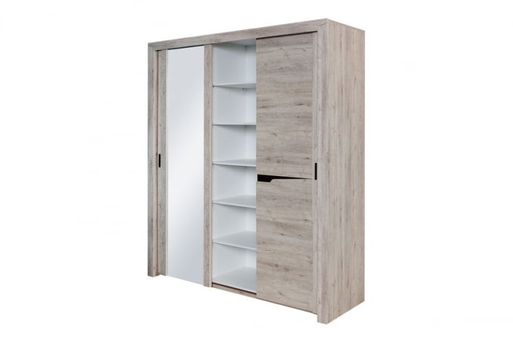 Шкаф с раздвижными дверями Соренто 16 Дуб бонифаций_4