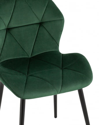Стул Эдвин велюр зеленый 4 шт_7
