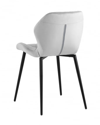 Стул Эдвин велюр серый 4 шт_5