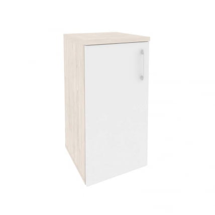 Шкаф низкий узкий левый ONIX O.SU-3.1(L) Денвер Светлый/Белый_0