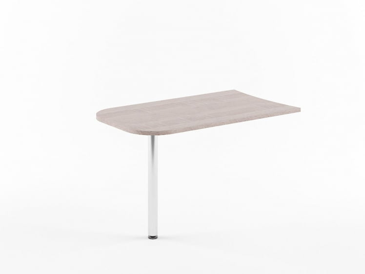 Брифинг приставка для столов XET XB 127 (Дуб Сонома)_0