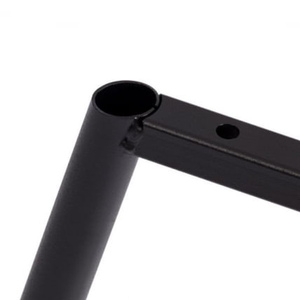 Стул обеденный La Rousse (2 шт. в упаковке) NEW, ткань рогожка, серый/черный, 3M 16/2, 45х55х93 см_2