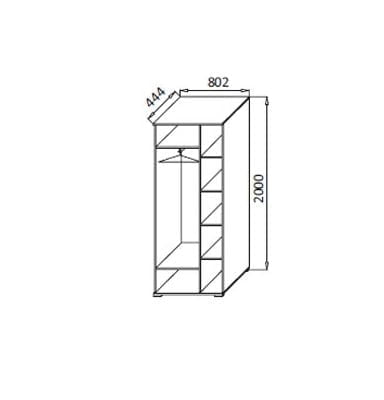 Гостинная Гармония-12 вар. №1 (Венге/ваниль)_8