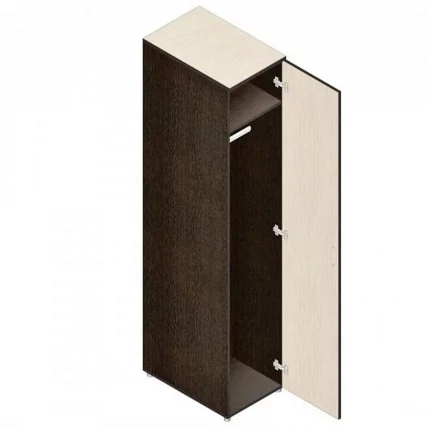 Шкаф для одежды Р.П-7 венге/дуб молочный_0