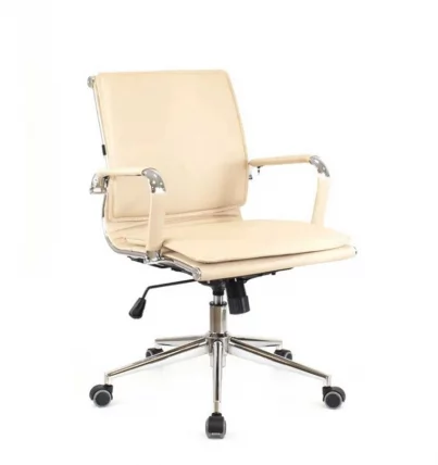 Кресло для персонала Nerey LB T Экокожа Бежевый_0