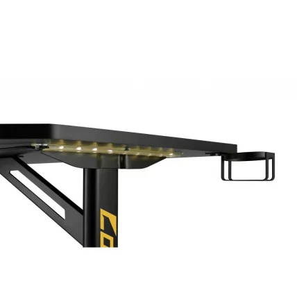 Стол для геймеров LUMI GMD03-1 c подсветкой Black_8