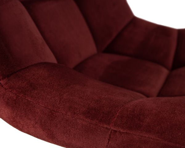 Стул барный DOBRIN TAILOR (винный велюр (MJ9-35)) 2 шт_7