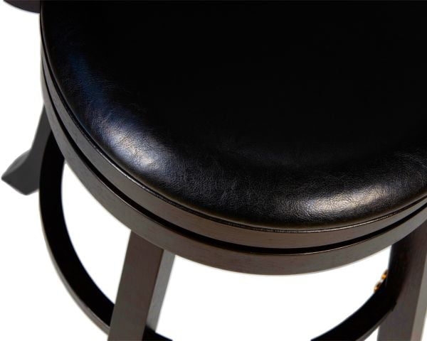 Вращающийся полубарный стул DOBRIN JOHN COUNTER (капучино, черный) 2 шт_9