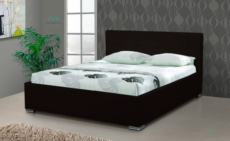 Кровать Мали с подъемным механизмом (1200) темная_0