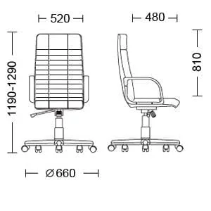 Кресло руководителя ATLANT (MF-A)_1