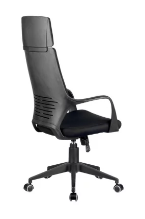 Кресло оператора Riva Chair 8989 (черный пластик) Черный_3