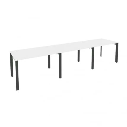 Рабочая станция на П-образном м/к ONIX O.MP-RS-3.2.8 Белый Бриллиант/Антрацит_0