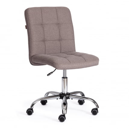 Кресло FIESTA ткань рогожка Nice, мокко (серо-бежевая)_0