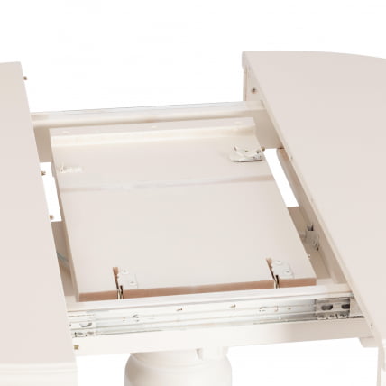 Стол STEFANO бук, мдф, 100+30x80x77см, Ivory white_11