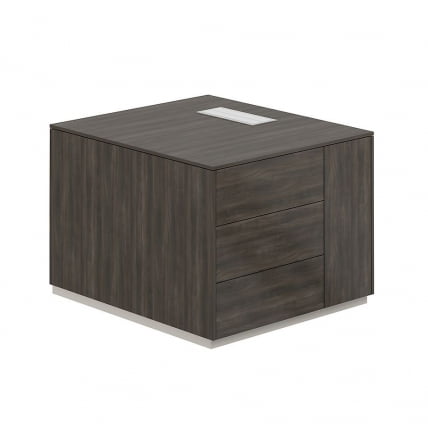 Тумба опорная 800 правая Atlas NZ-0202.BT.BT.R Бренсон Трюфель_0