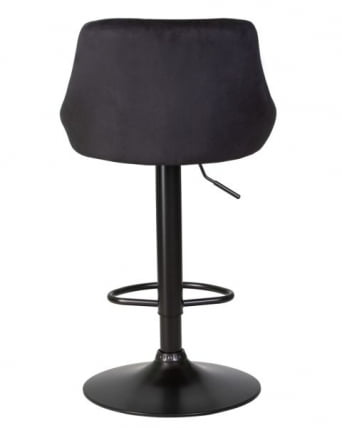 Стул барный DOBRIN LOGAN BLACK (черный велюр (MJ9-101)) 2 шт_5