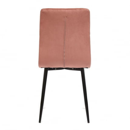 Стул FURLA (mod. 4816) металл/вельвет, 89х56х44см, коралловый_3